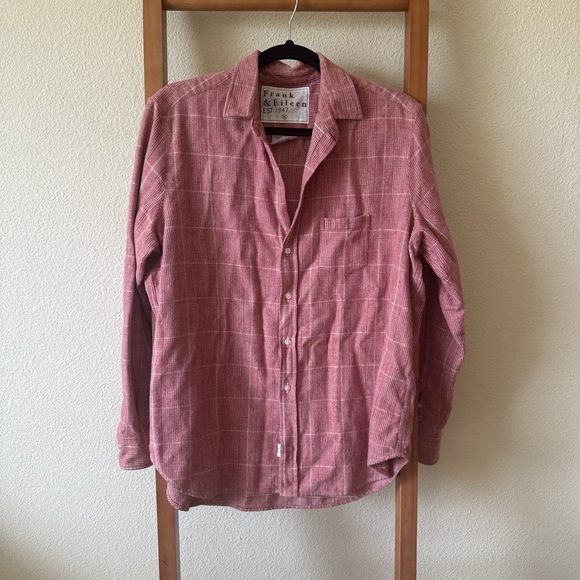 Frank & Eileen Tops - Frank & Eileen Red women’s brushed flannel shirt